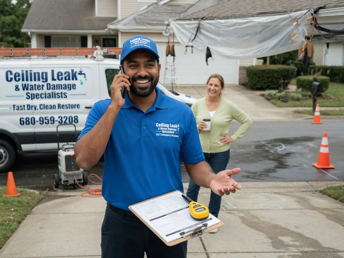 Ceiling Leak Cleanup Naoma, WV FAQs